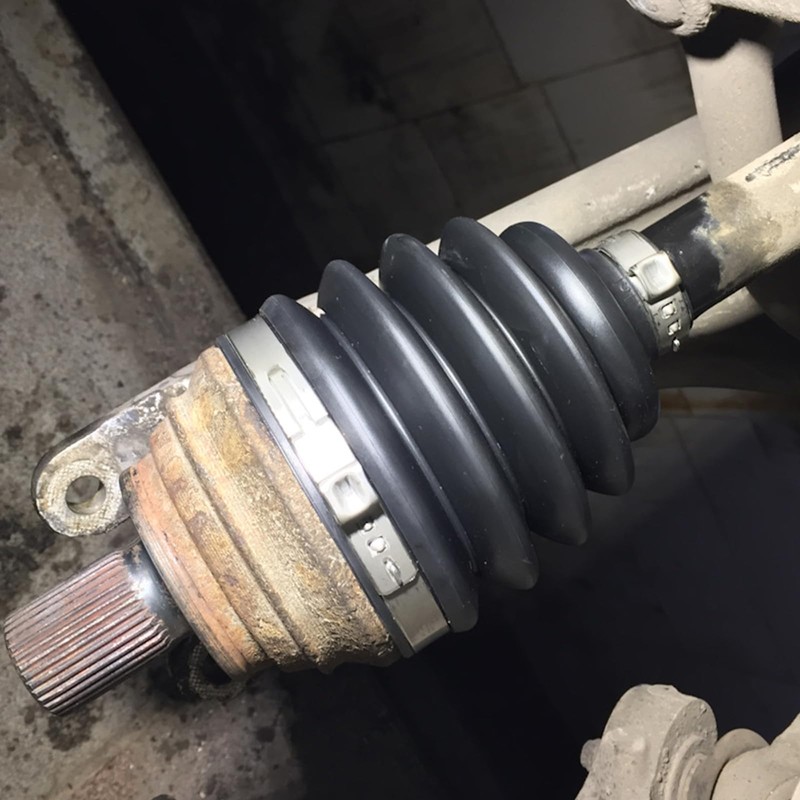 IIRC Universal Axle Boot with Metal Clamps, Axle Boot for