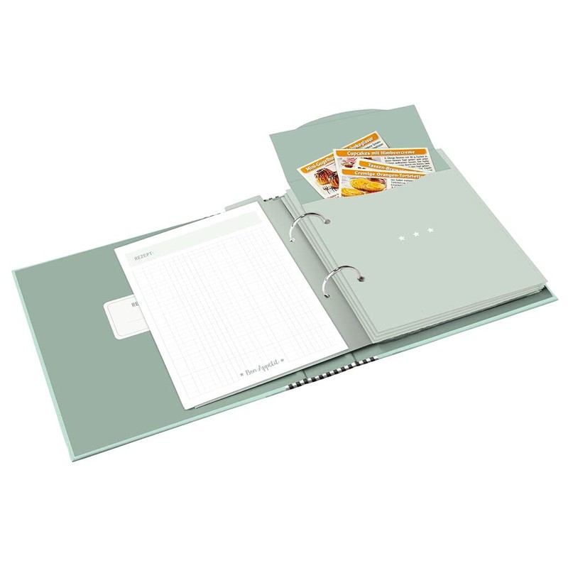 moses. ‘Bon Appétit’ Recipe Binder in DIN A5, Cook &