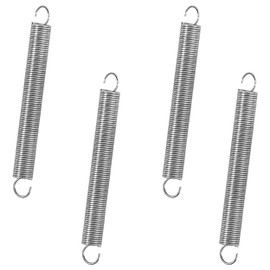GUNGY Tension Springs with Hooks Stainless Steel Tension Spring 55 mm Outer Diameter 6 mm Wire Diameter 0.6 mm Hook Angle 90 Degree Maximum Tensile Force 0.8 kg 0.6 x 6 x 55 mm Pack of 10