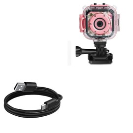 BoxWave Cable Compatible with PROGRACE Childrens Camera (1.77 in) - DirectSync Cable, Durable Charge and Sync