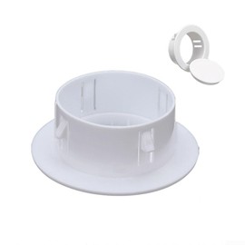 Decorative Air Conditioner Hole Cover Decorative Wall Hole Cover Wall Slots Protective Cover Air Conditioner Hole (60mm)