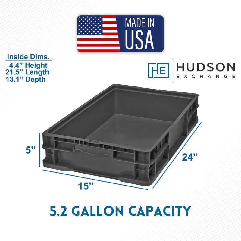 Hudson Exchange 24 x 15 x 5" (3 Pack, 5.2