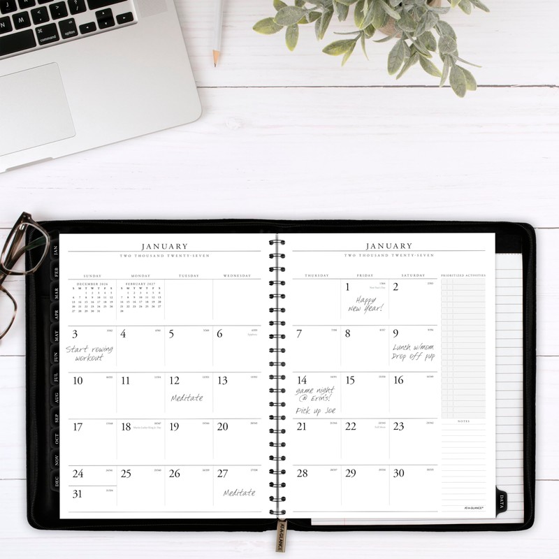AT-A-GLANCE 2026 Appointment Book Planner, Weekly & Monthly, 8-1/4" x