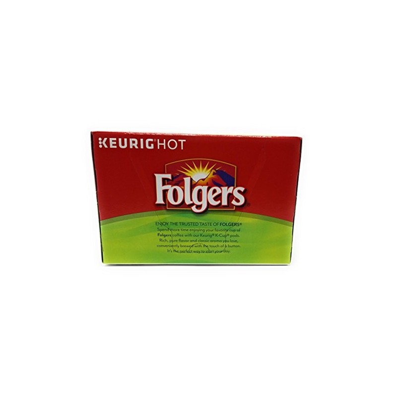 FOLGERS K CUPS Half Caff Ground Coffee K Cup Pods,