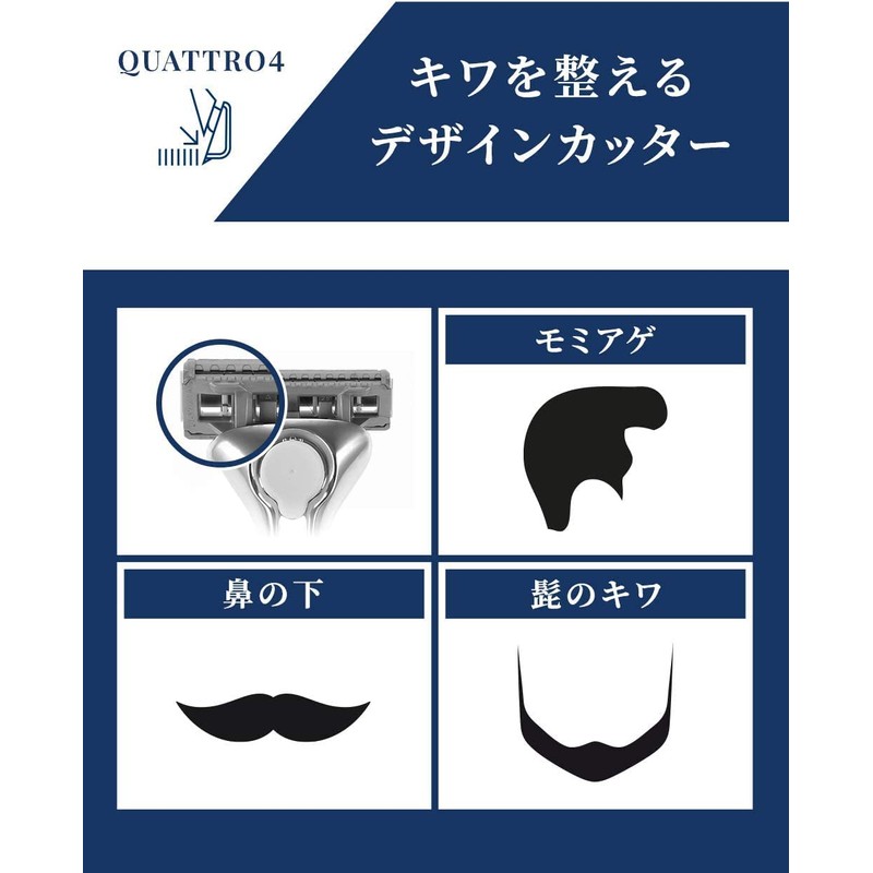 Schick Schick Quattro 4 Titanium Holder (with blade + 1