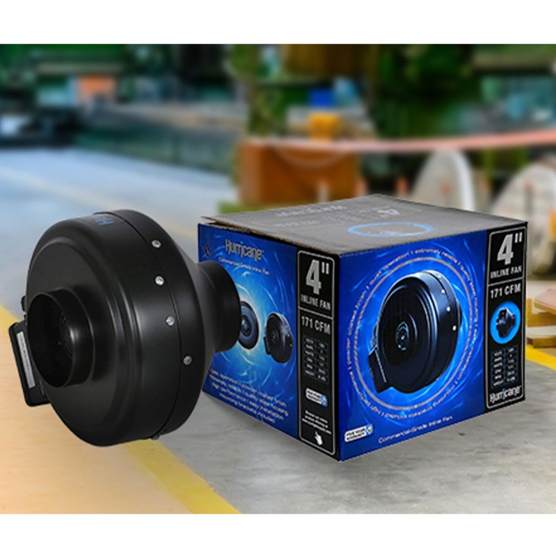 Hurricane Commercial Grade Inline Fan For Phresh and Black Ops