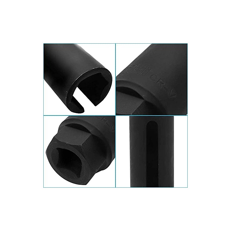 SUNWAN 22mm 1/2" Car Oxygen Sensor Lambda Installation Socket Tool