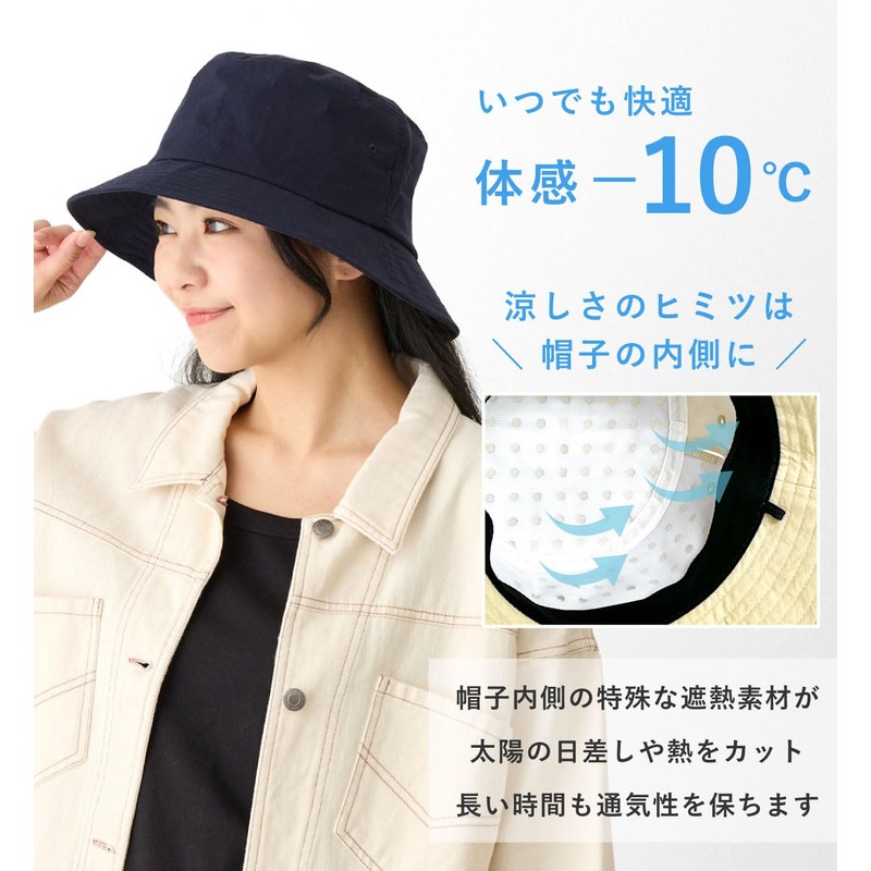 Happy Hat, Coca-Gel Bucket Hat, Feeling Minus 10°C, Highly Functional,