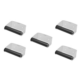 Lion Tools Paquete 5 Piezas Portarollo Sobreponer Acero Inoxidable Color Gris