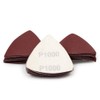 SPEEDWOX 30 Pcs Hook and Loop Triangle Sandpaper 1000 Grit