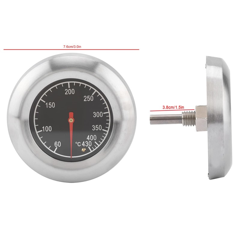 MAGT BBQ Thermometer 60~430℃ High Quality Durable Stainless Steel Barbecue