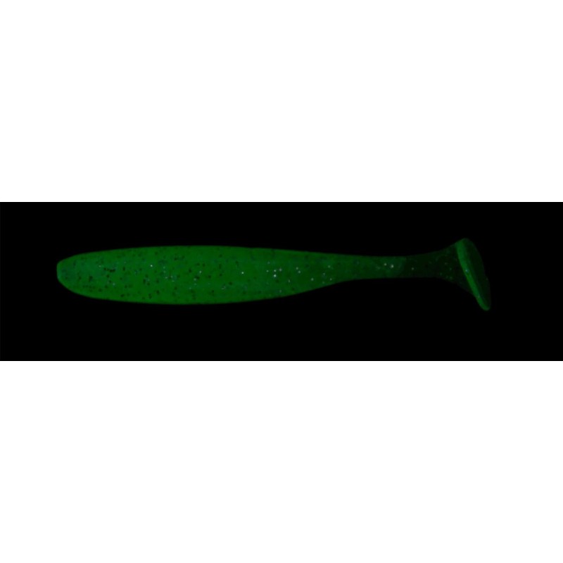 Keitech Easy Shiner 3" #370 Clear Silver Glow