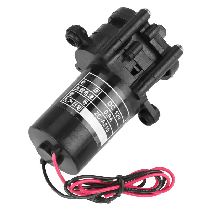 ZC-A210 12V Mini Plastic High Efficiency Self priming Water Pump