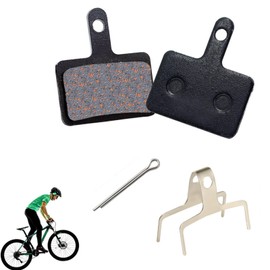 Forlush 4 pieces brake pad, bicycle disc brake, bicycle brake pads, 4 cm thick, for mountain bikes