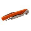 Left Handed Folding Waiter 4-in-1 Corkscrew, Orange Handle by Lefty's