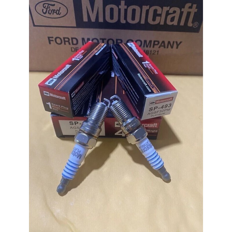 Factory/OEM 8Pcs Motorcraft SP-493 Platinum SPARK PLUGS AGSF32PM For Ford