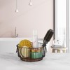 Gourmet Basics by Mikasa Ashford Wire Basket with Mango Wood