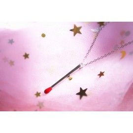 Helen de Lete Lovely Matchstick Sterling Silver Choker Necklace for Women