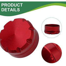 KTGCOZS Pack of 1 Replace Parts New Fishing Wheel Mechanical Brake Trim Knob Nut for DAIWA Steez A Spool Tension Mechanical Brake KNOB Fish Accessorie (Black 1pcs)