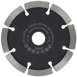 PRODIAMANT Joint Cutter Diameter 125 mm Width 6 mm Milling Disc for Masonry Mortar Joints and Plaster 10 mm Segment Height