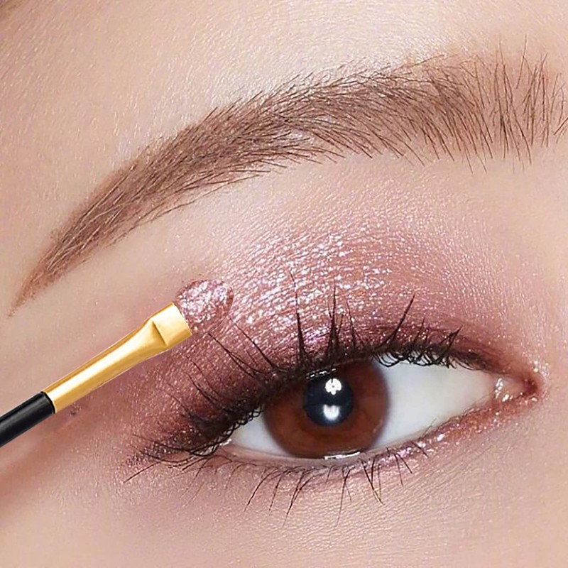 Eyeshadow Brushes, 20 PCS Double-Ended Eyeshadow Applicators Long Handle Eye