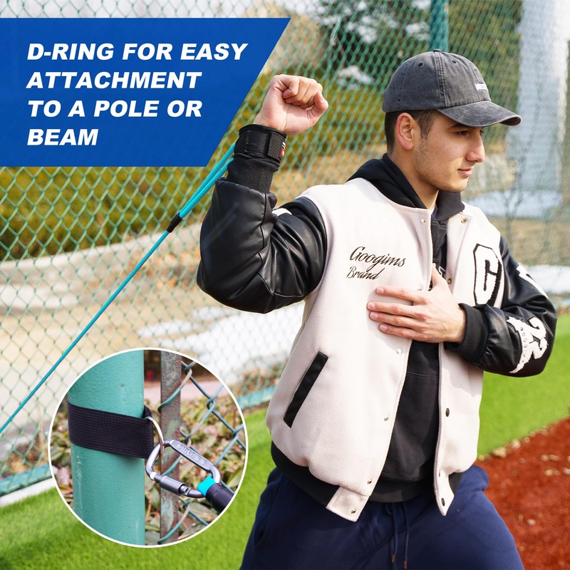 SunNordik Resistance Bands for Pitchers, Baseball & Softball Training Equipment