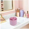 SHINEOFI 2pcs Rotating Makeup Brush Holder Vanity Pen and Brush