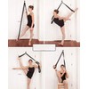 Blue Leg Stretcher Adjustable Yoga Ballet Stretch Band Door Flexible