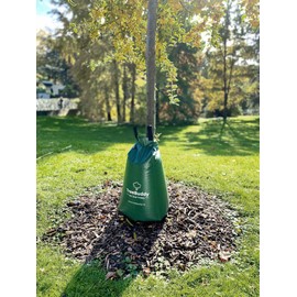 TreeBuddy Tree Watering Bag, 1 Tree Bag, Watering Bag for Watering Trees, Durable 75 L Watering Bag Made of Robust PVC, Against Dryness and Heat