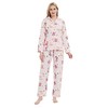 GLOBAL Womens Pajama Set Short Sleeve PJs for Women cotton