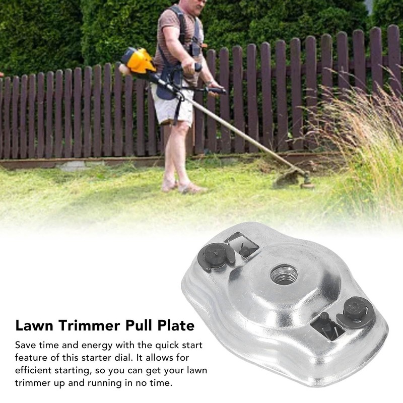 2Pcs Lawn Trimmer Starter Dial, Lawn Trimmer Parts Replacement, Trimmer