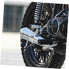 Gatuida Motorcycle Exhaust Clamp Support Stainless Steel Clamp Pipe for