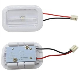 2pk-LED Light Fits for Whirlpool kenmore kitchenaid maytag Refrigerator W10843353,W11205083, W10695459,LED Light Module Assembly replacement