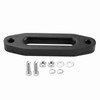 6inch Black Aluminum Hawse Fairlead for Synthetic Winch Rope Cable