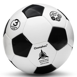 Soccer Ball Size 3, Kids Size 3 Soccer Learning Ball Outdoors Recreation Playing Ball Sports Training Ball for Boys Girls Children Birthday Christmas Soccer Present