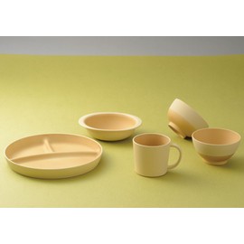 Canoe 74432 Gentle Coloring Antibacterial Kids Bowl, 9.5 fl oz (280 ml)