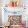 G2PLUS Already Sewn Happy Birthday Garland, Happy Birthday Garland, Reusable,