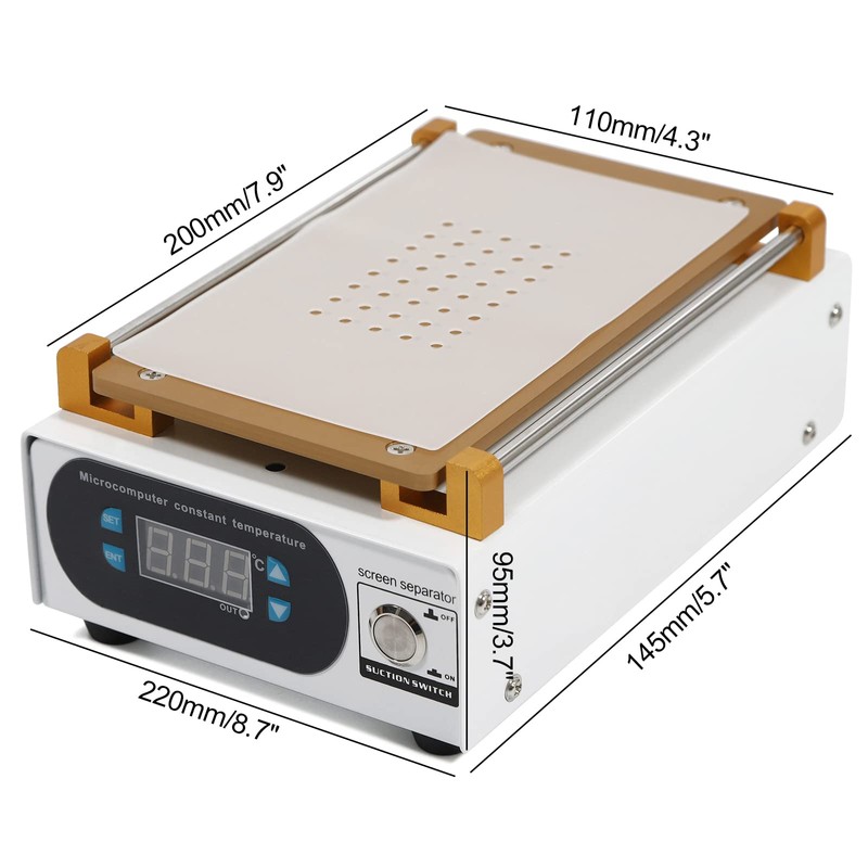 Digital LCD Screen Separator, 110V LCD Screen Separator Machine, 7