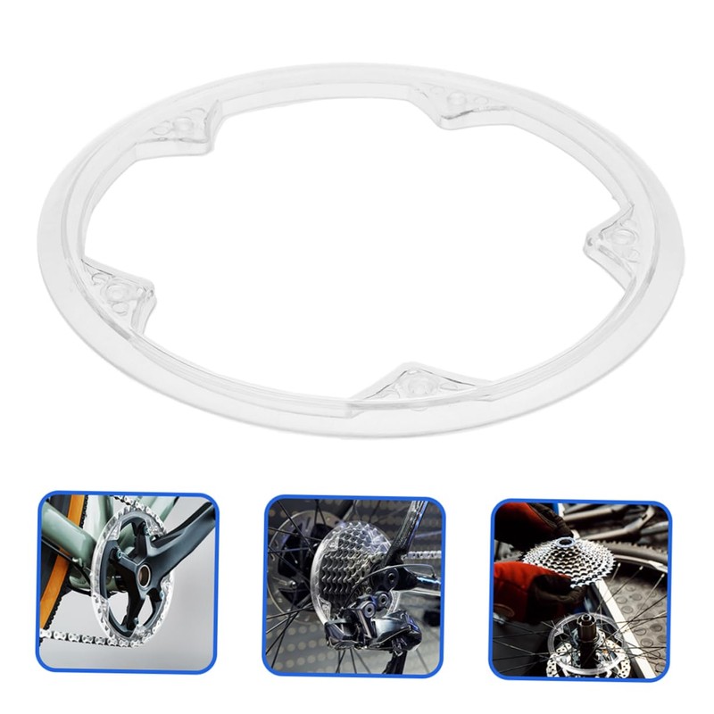 Gatuida 3pcs Bicycle Sprocket Cover Chainring Guard for Road Mountain