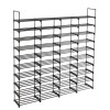 Unbranded Shoe Rack Iron Tube Four Rows of 10 Layers