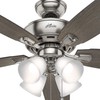 Hunter Amberlin Indoor Ceiling Fan with LED Light and Pull