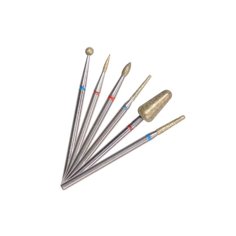 NAIL FACTORY - KIT PUNTAS MANICURE RUSO PARA PULIDORA, TALADRO,