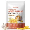 Odorless Aged Garlic Extract 300 Softgels, 10000mg Aged Garlic Supplements