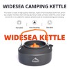 widesea 1L Camping Kettle Portable Ultralight Aluminum Teapot for Backpacking,Hiking,