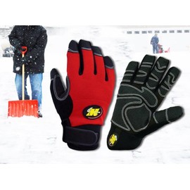 Township Robe Waterproof Cold Weather Gloves (Red) L