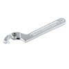 Adjustable C Spanner Hook Wrench Chrome Vanadium 3/4”-2” (19-51mm), Pin