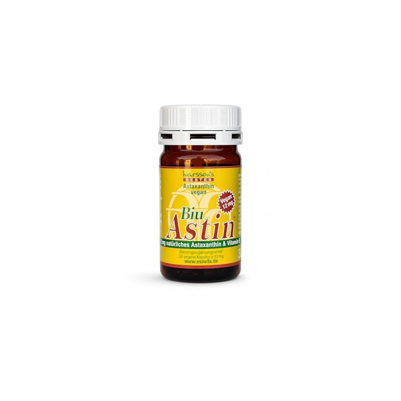 Astaxanthin - from Hawaii - BiuAstin vegan - 50 capsules