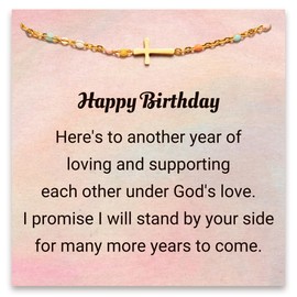 STORYJEWELLERY Birthday Gifts For Women, Happy Birthday Bracelet, Birthday Gifts For Her, Mom, Sister, Friend, Wife, Girlfriend, 60th, 70th, 80th, 50th, Birthday Unique Gifts, Birthday Gift Ideas