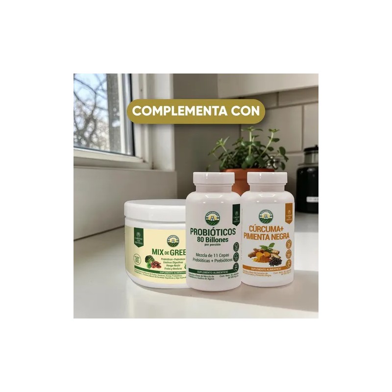 Maca Negra 60 Capsulas Suplemento Hombre Pasiguaro Sin Sabor