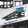 2 Pack Hydraulic Car Ramps 5T 10000lbs Low Profile Car